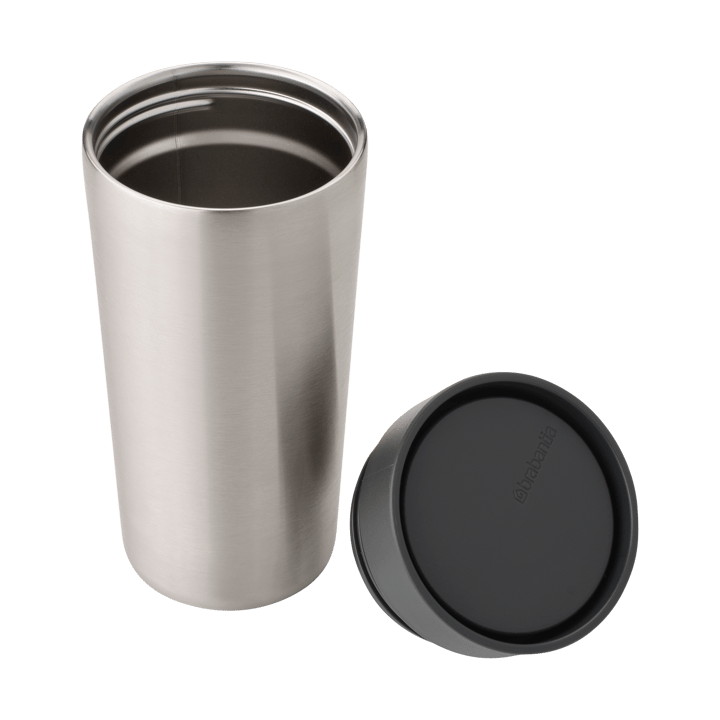 Make & Take kubek termiczny 360 ml, Ciemno szary Brabantia