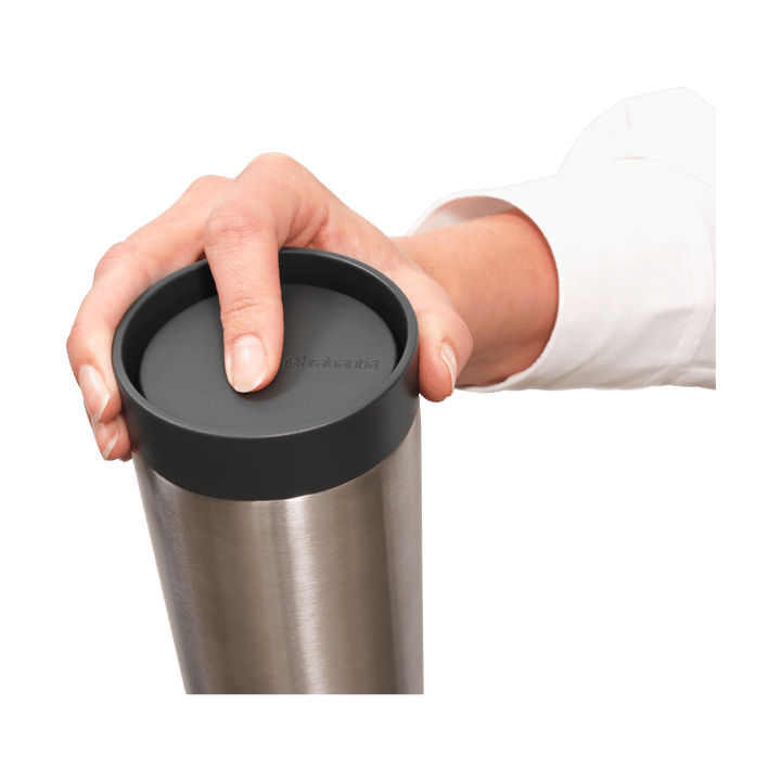Make & Take kubek termiczny 360 ml, Ciemno szary Brabantia