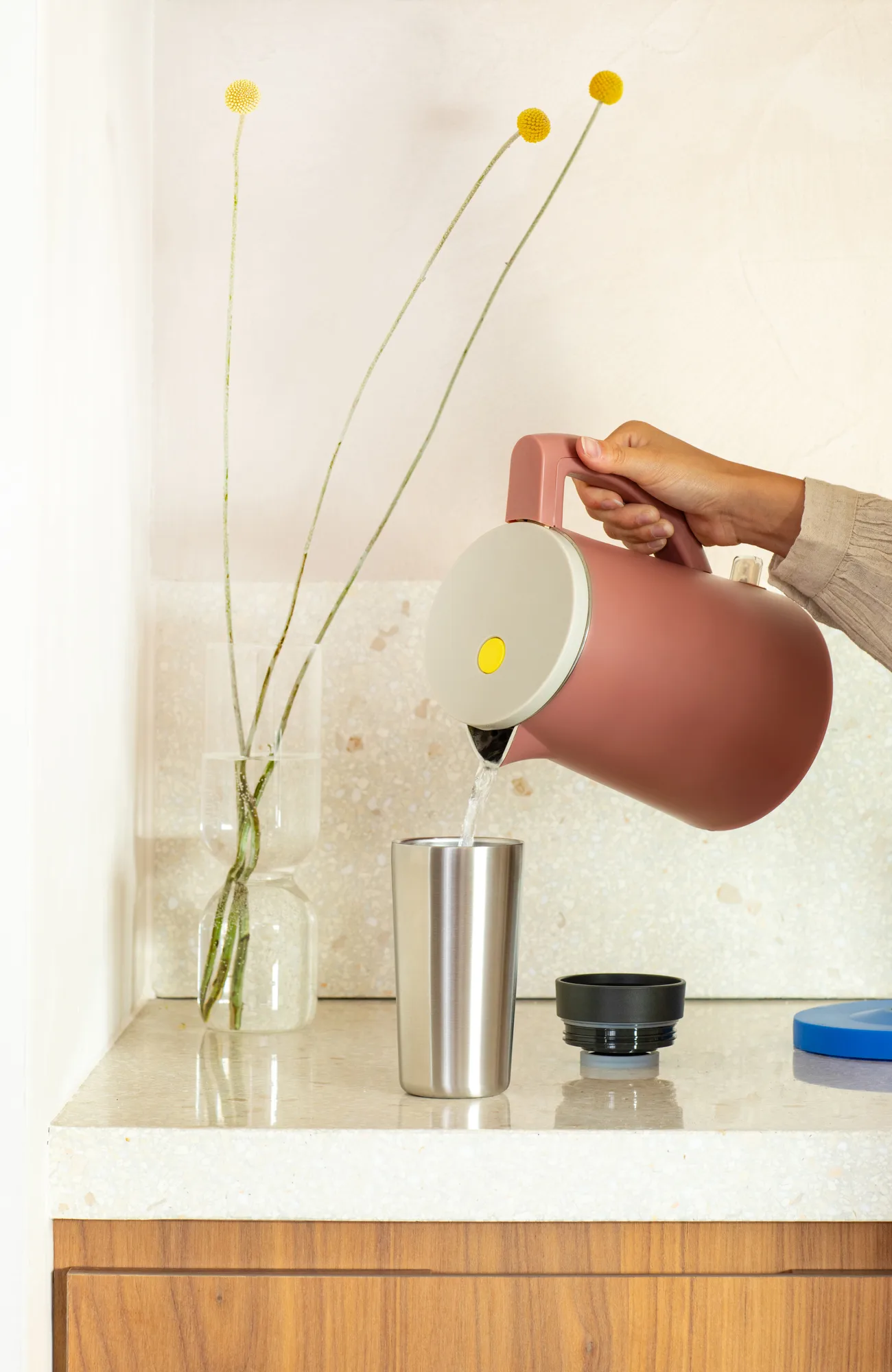 Make & Take kubek termiczny 360 ml, Ciemno szary Brabantia