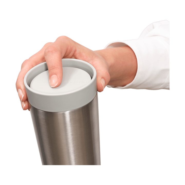 Make & Take kubek termiczny 360 ml, Jasnoszary Brabantia