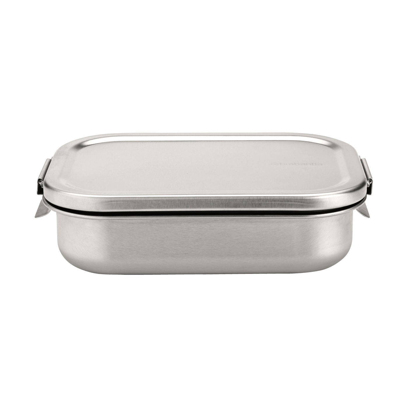 Brabantia Make & Take średni stalowy pojemnik na lunch Matowa stal nierdzewna