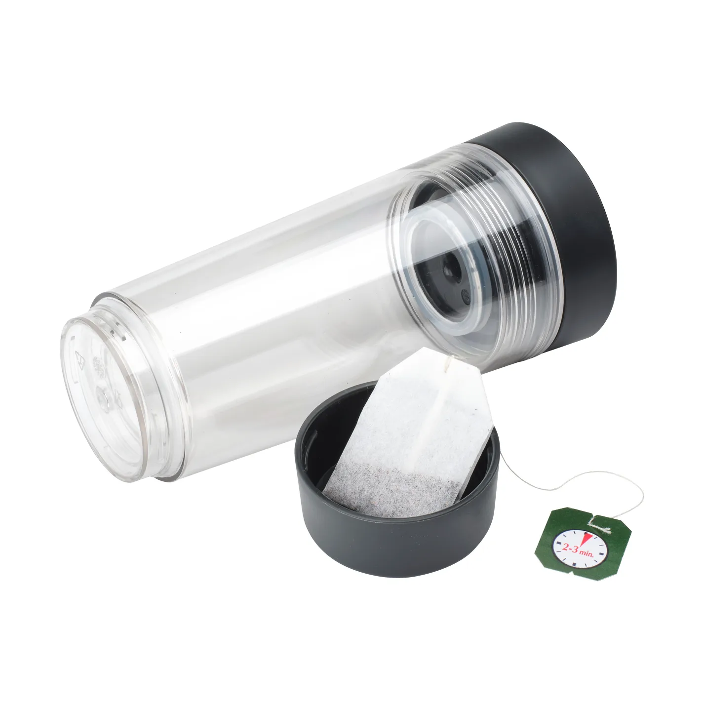 Make & Take termos kubek do herbaty 360 ml, Ciemno szary Brabantia