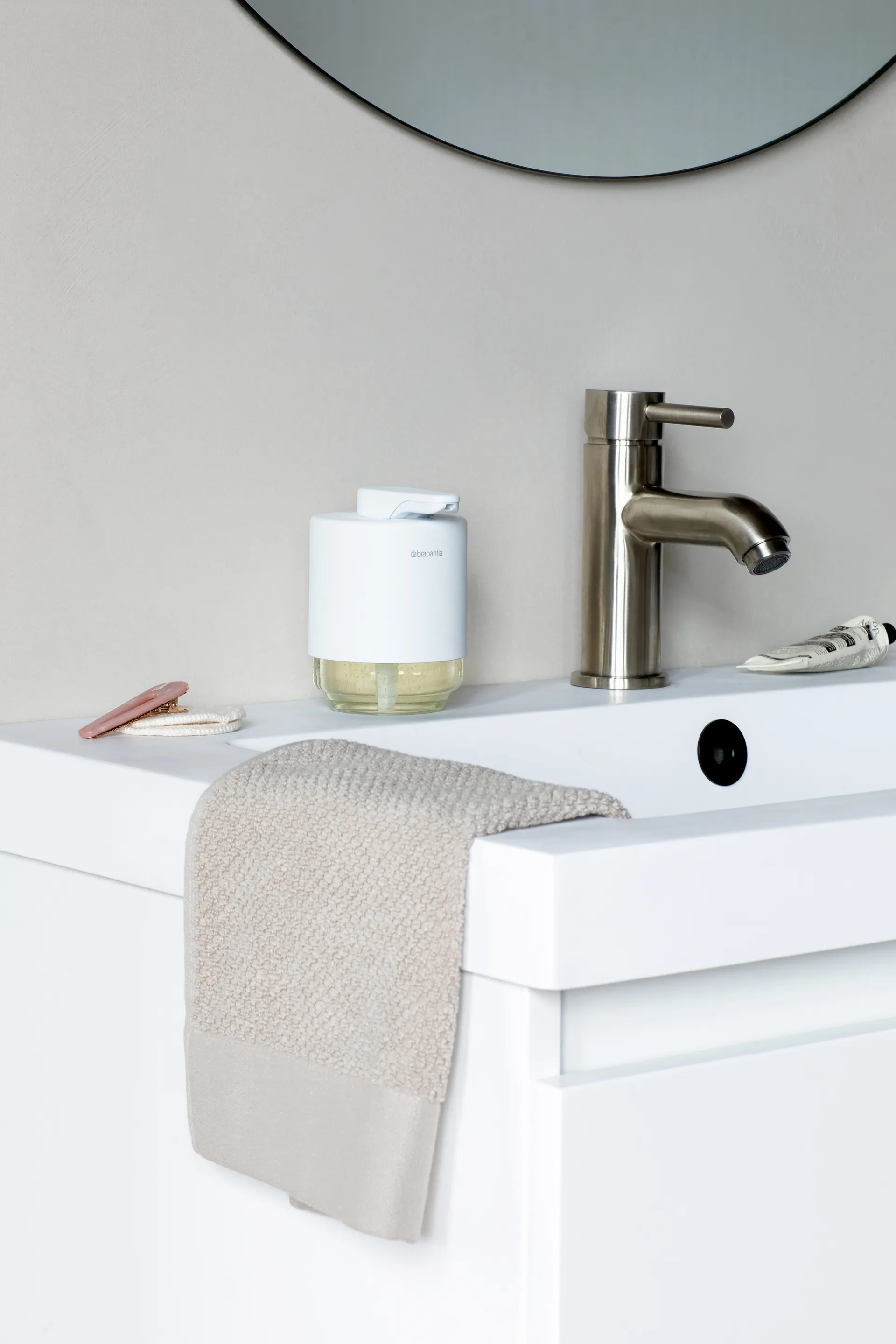 MindSet Dozownik do mydła, Mineral Fresh White Brabantia