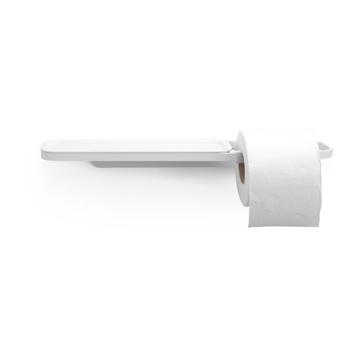 MindSet Uchwyt na papier toaletowy z półką - Mineral Fresh White - Brabantia