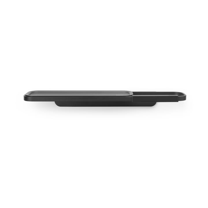 MindSet Uchwyt na papier toaletowy z półką, Mineral Infinite Grey Brabantia
