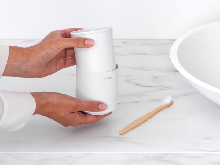 MindSet Uchwyt na szczoteczki do zębów, Mineral Fresh White Brabantia