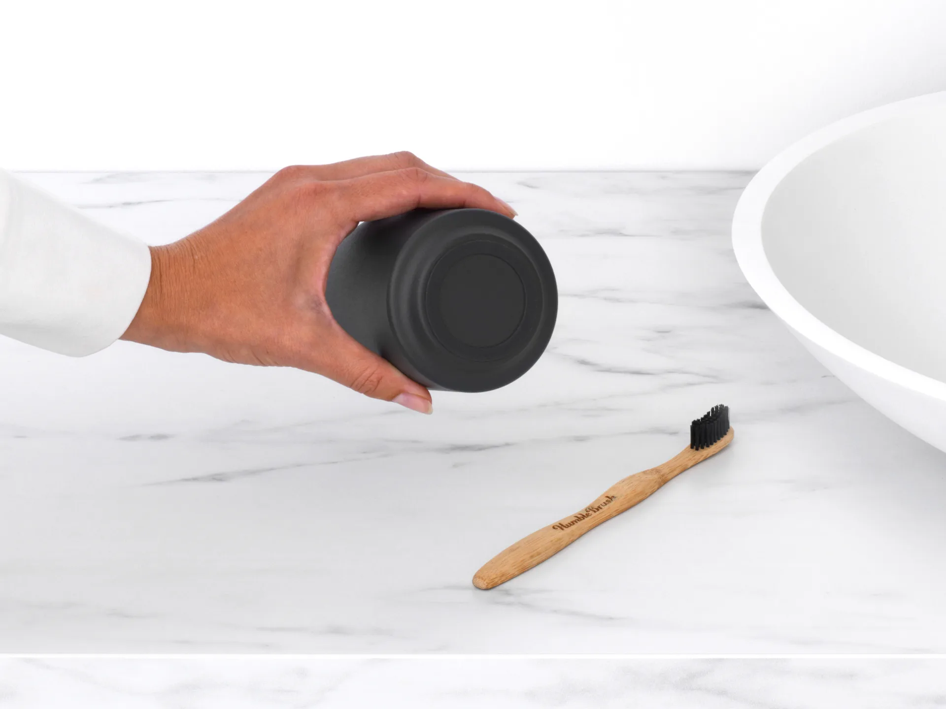 MindSet Uchwyt na szczoteczki do zębów, Mineral Infinite Grey Brabantia