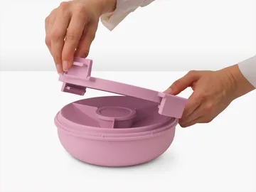 Miska na sałatki Make & Take 1,3 L - Lilac Pink - Brabantia