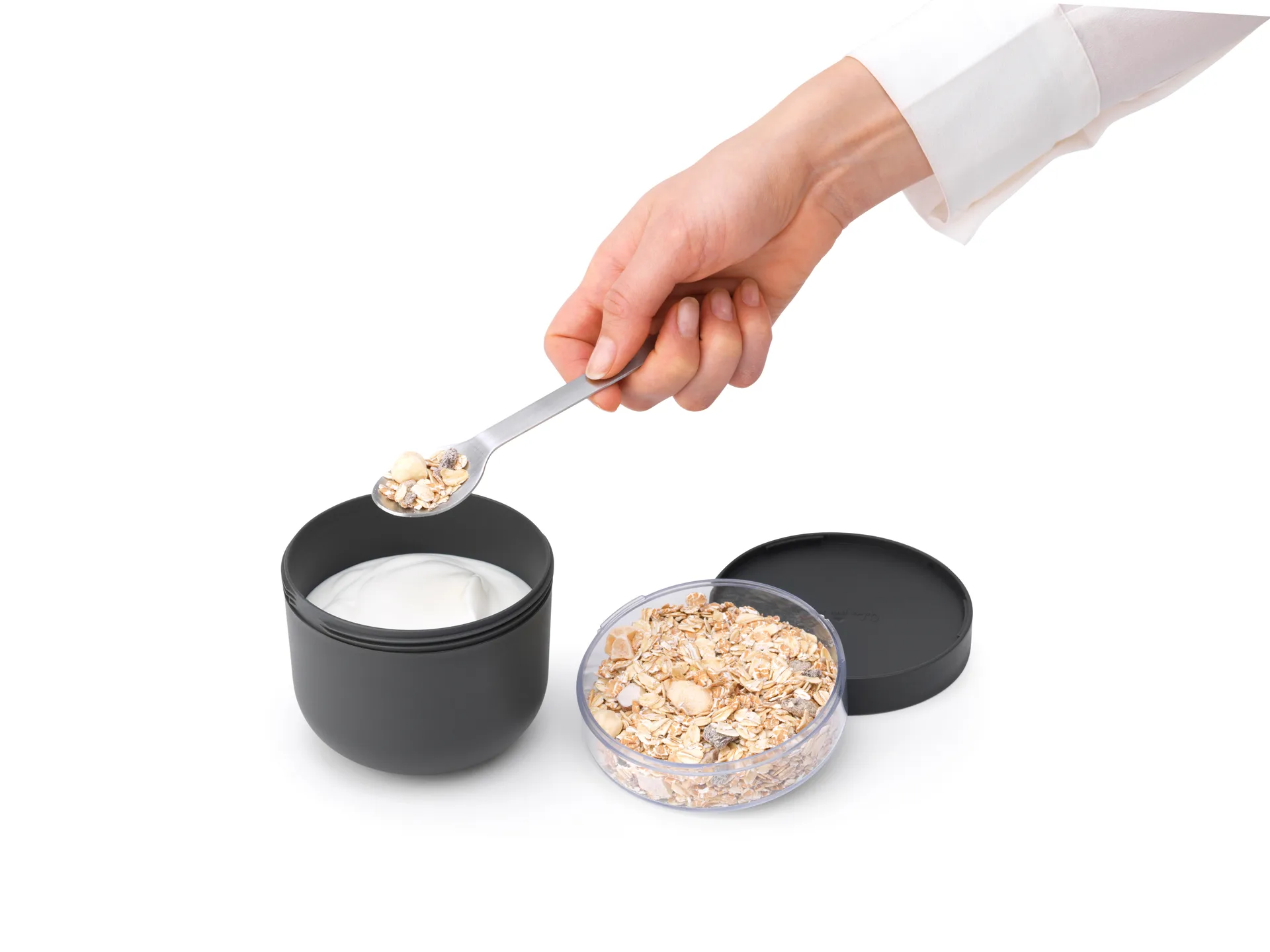 Miska śniadaniowa Make & Take 0,5 L , Ciemnoszary Brabantia