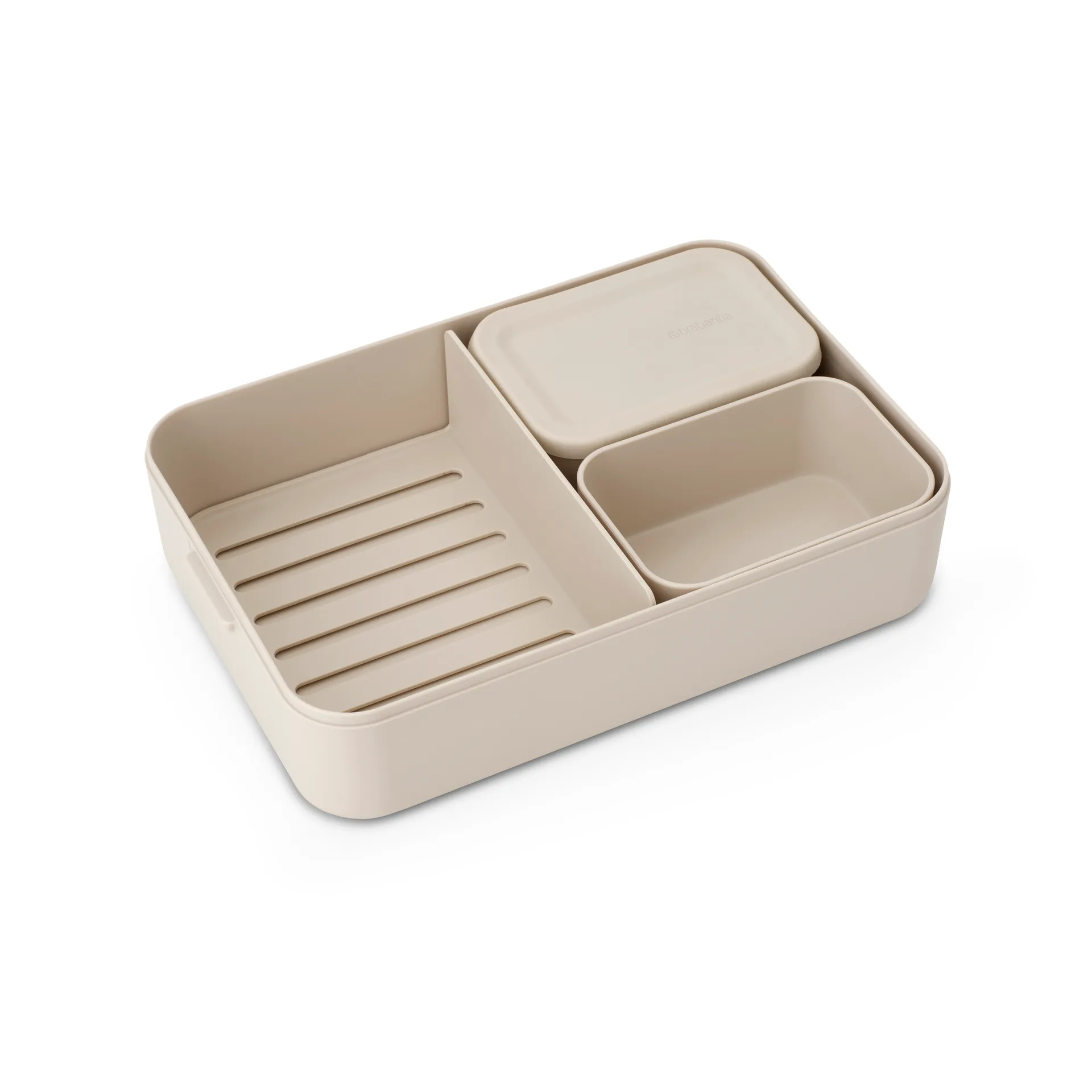Pojemnik bento na żywność duży, Make & Take 2 L, Soft Beige Brabantia