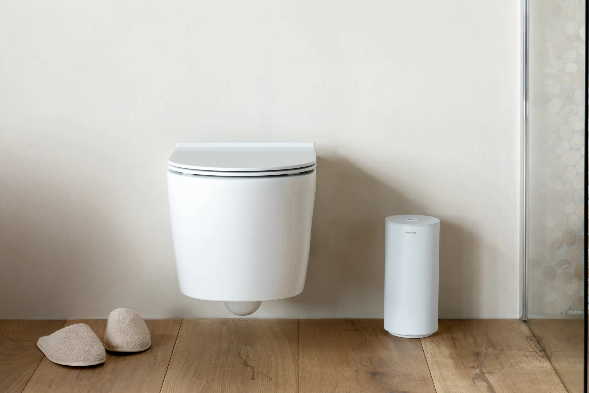 Pojemnik na papier toaletowy MindSet, Mineral Fresh White Brabantia