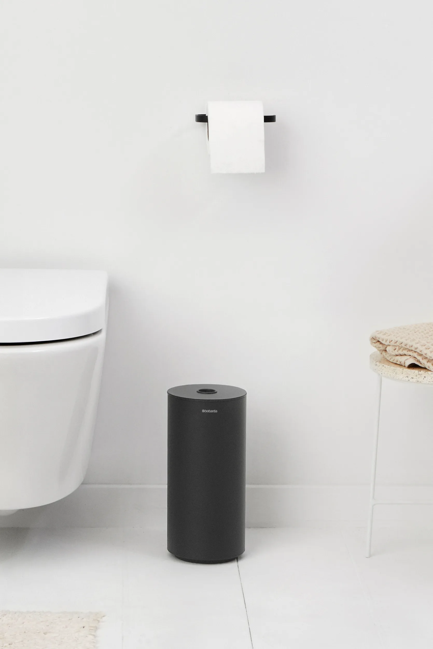 Pojemnik na papier toaletowy MindSet, Mineral Infinite Grey Brabantia