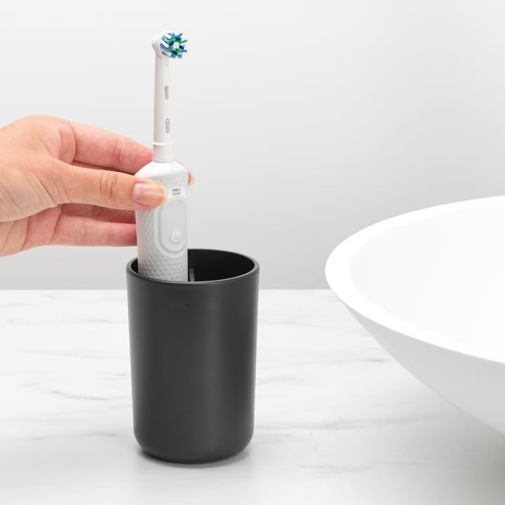 Pojemnik na szczoteczkę do zębów Brabantia ReNew, Ciemnoszary Brabantia