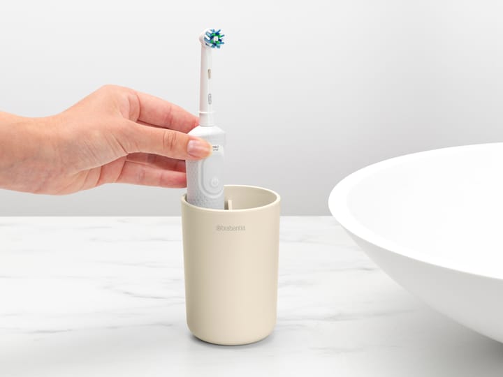 Pojemnik na szczoteczkę do zębów Brabantia ReNew, Soft Beige Brabantia