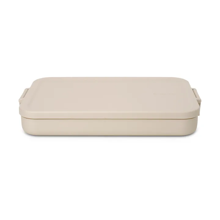 Pojemnik na żywność płaski, Make & Take 1,1 L - Soft Beige - Brabantia