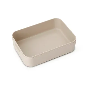 Pojemnik na żywność średni, Make & Take 1,1 L - Soft Beige - Brabantia