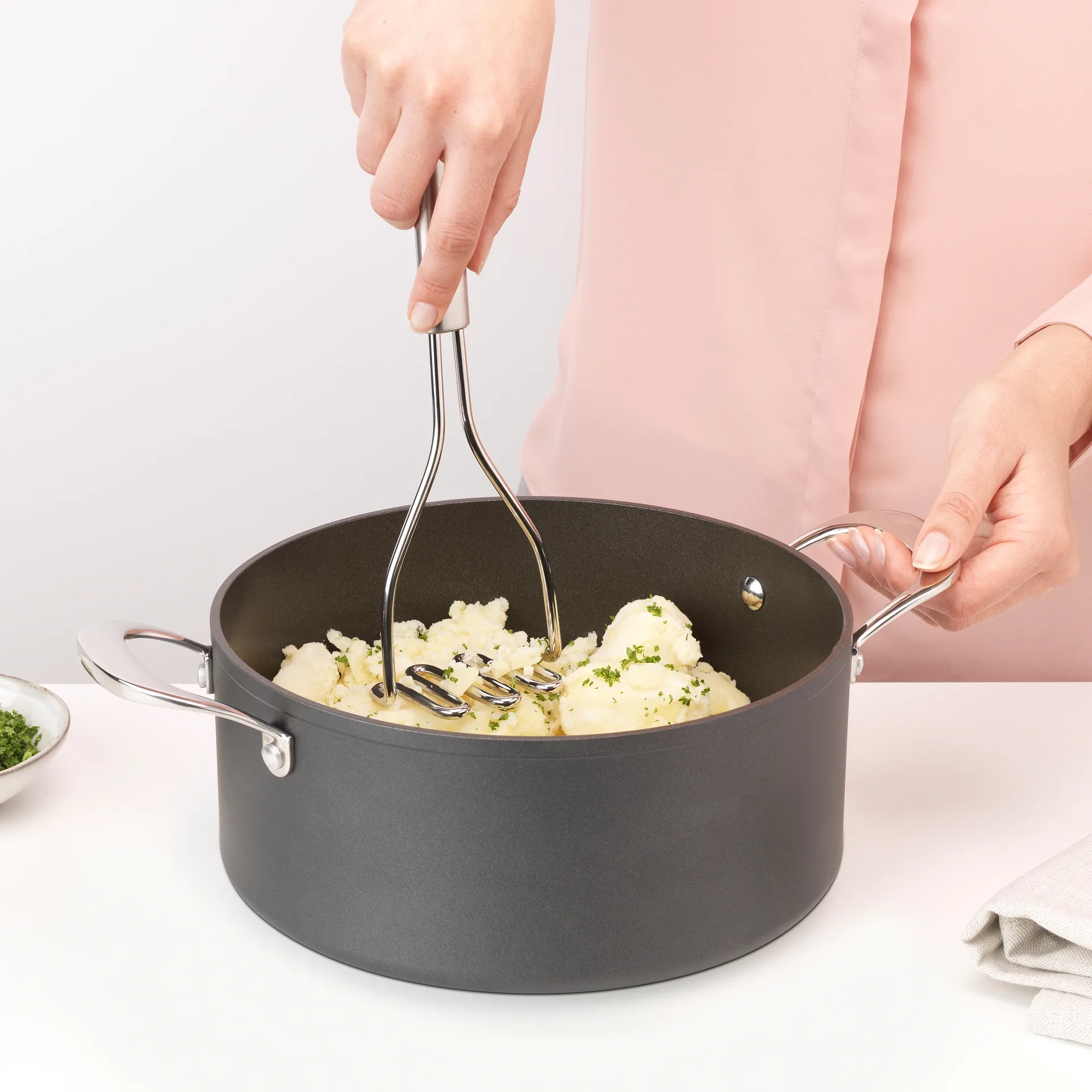 Praska do ziemniaków Profile nieprzywierająca, Stal nierdzewna Brabantia