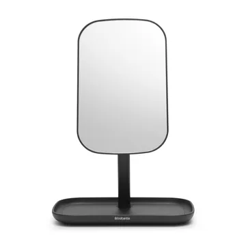 ReNew lustro z tacką do przechowywania - Ciemnoszary - Brabantia