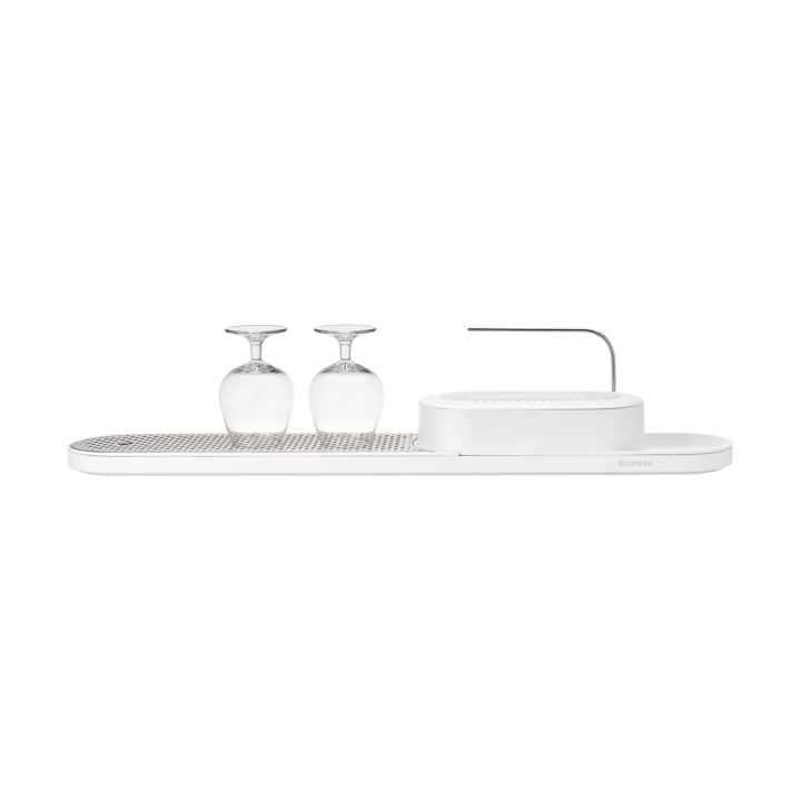 SinkStyle organizer do zlewu zestaw 2 części, Mineral Fresh White Brabantia