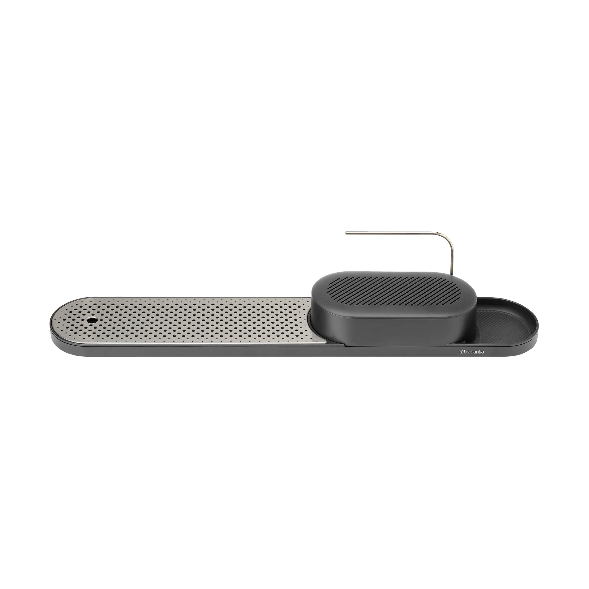 SinkStyle organizer do zlewu zestaw 2 części, Mineral Infinite Grey Brabantia
