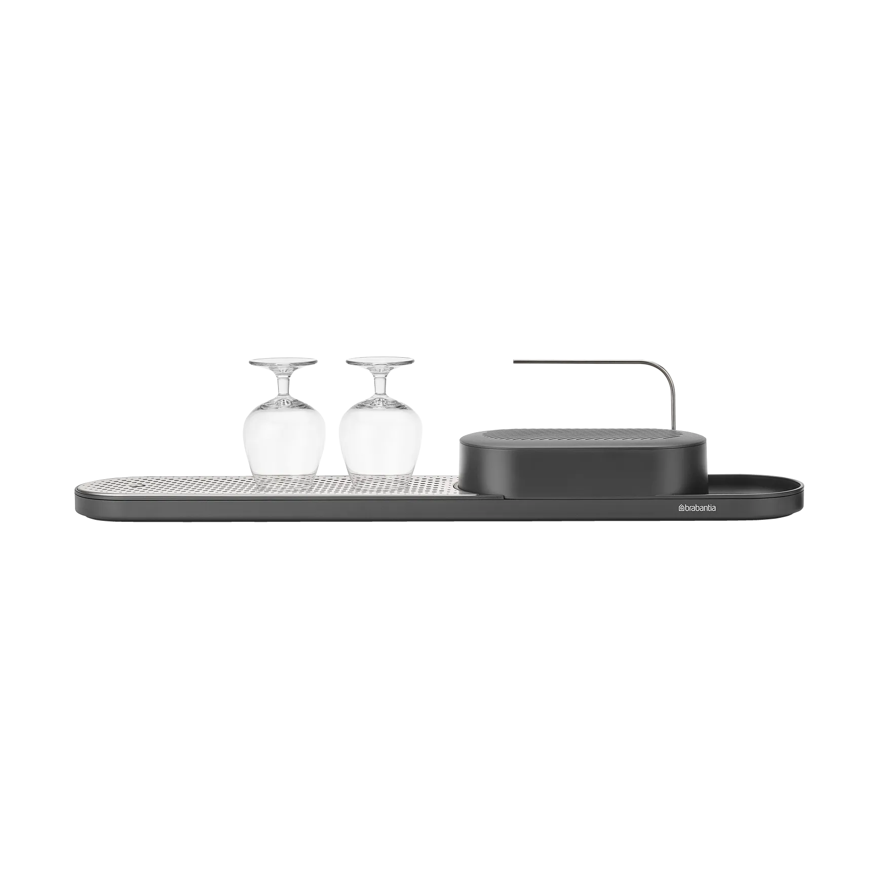 SinkStyle organizer do zlewu zestaw 2 części, Mineral Infinite Grey Brabantia
