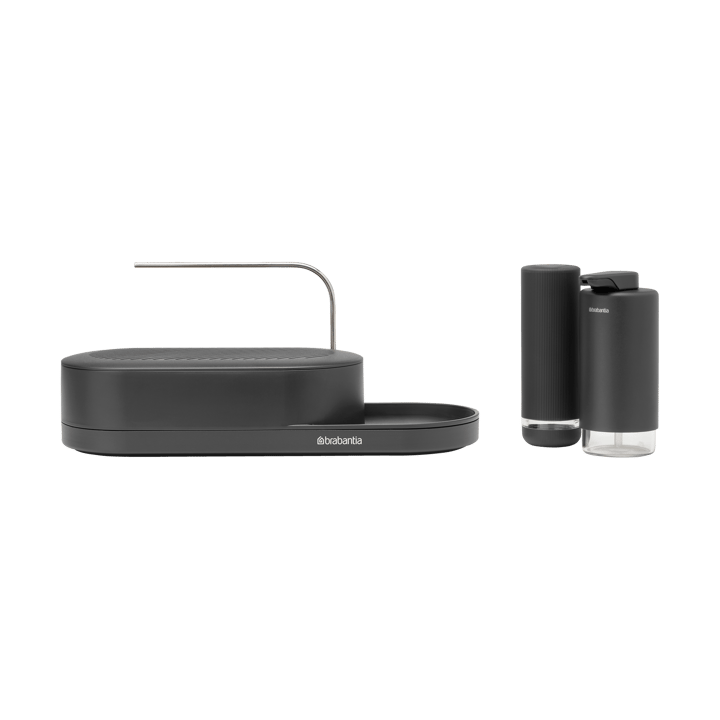 SinkStyle organizer do zlewu zestaw 3 części - Mineral Infinite Grey - Brabantia