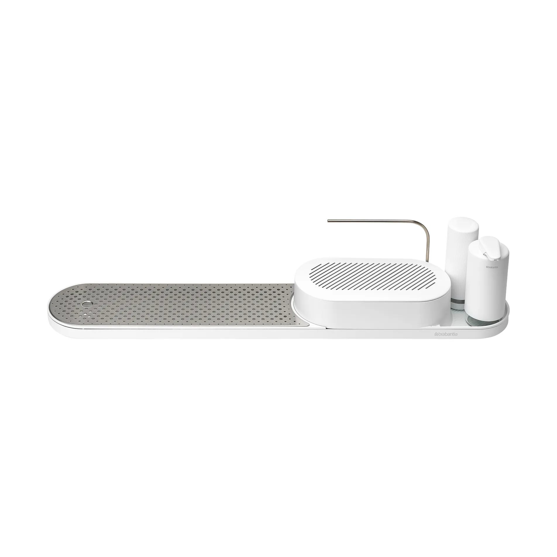 SinkStyle organizer do zlewu zestaw 4 części, Mineral Fresh White Brabantia