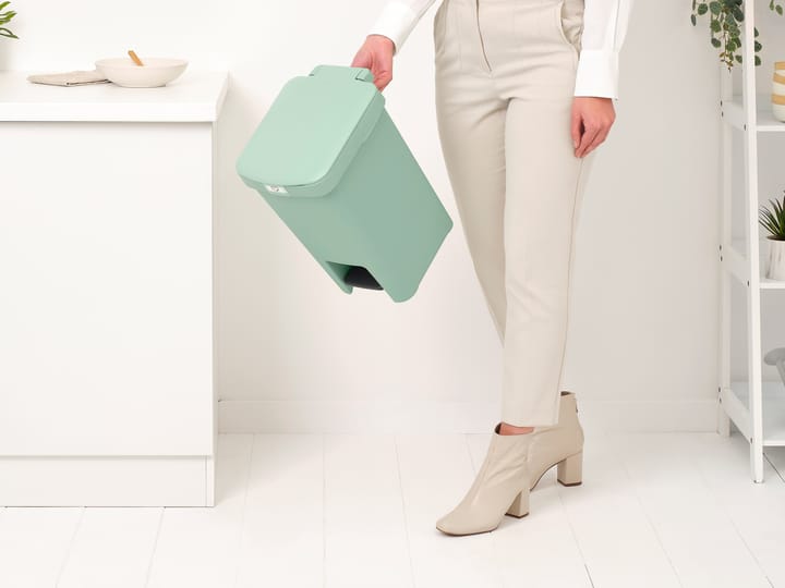 StepUp Kosz pedałowy 16 L, Jade green Brabantia