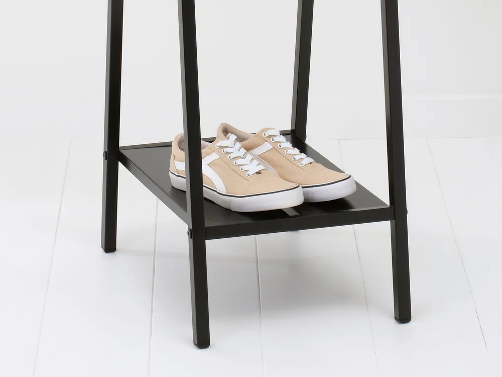 Stojak na ubrania Linn, kompaktowy, Czarny Brabantia