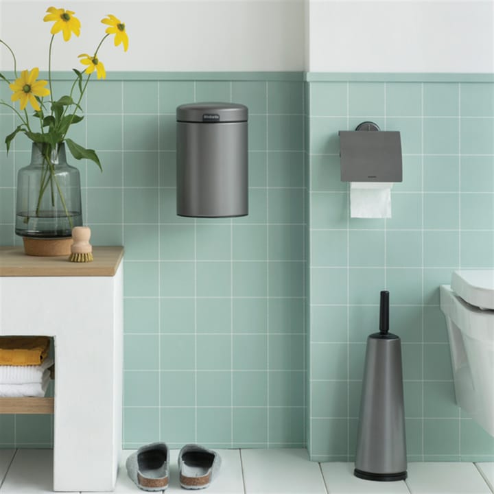 Szczotka do WC ReNew od Brabantia , platinum Brabantia