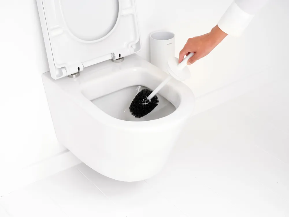 Szczotka do WC z uchwytem MindSet, Mineral Fresh White Brabantia