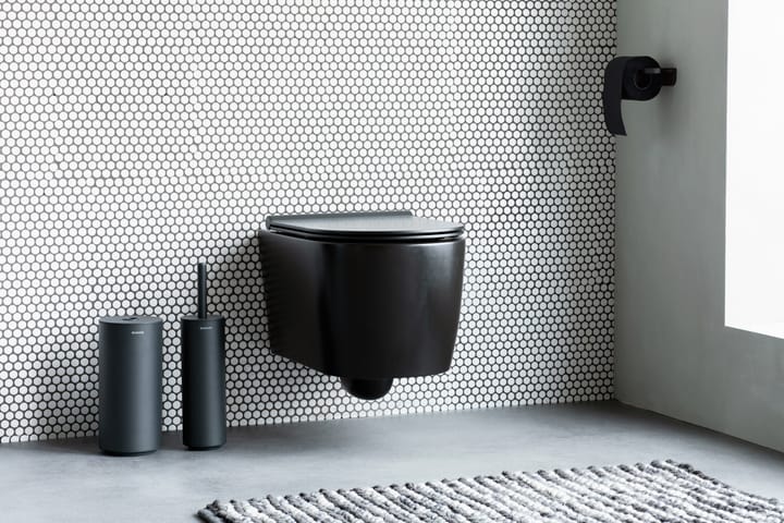 Szczotka do WC z uchwytem MindSet, Mineral Infinite Grey, silicone Brabantia