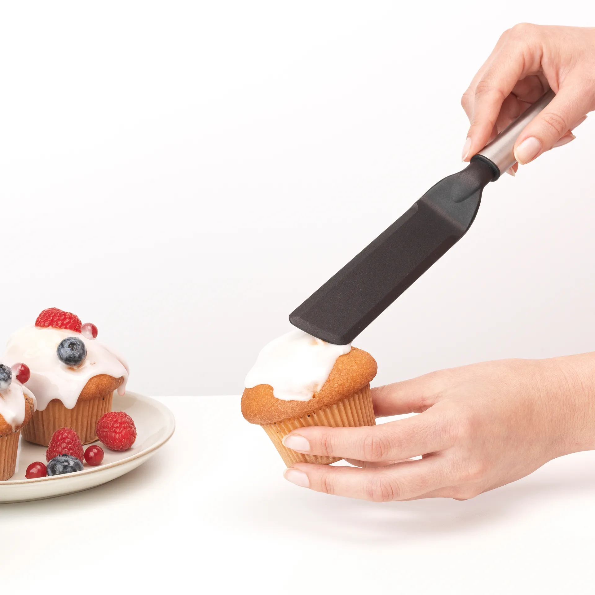 Szpatułka Profile długa nieprzywierająca, Stal nierdzewna Brabantia