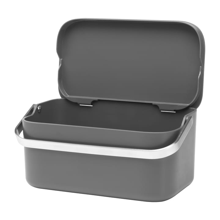 Szufelka na odpady spożywcze Sinkside 13x22 cm, Ciemnoszary Brabantia