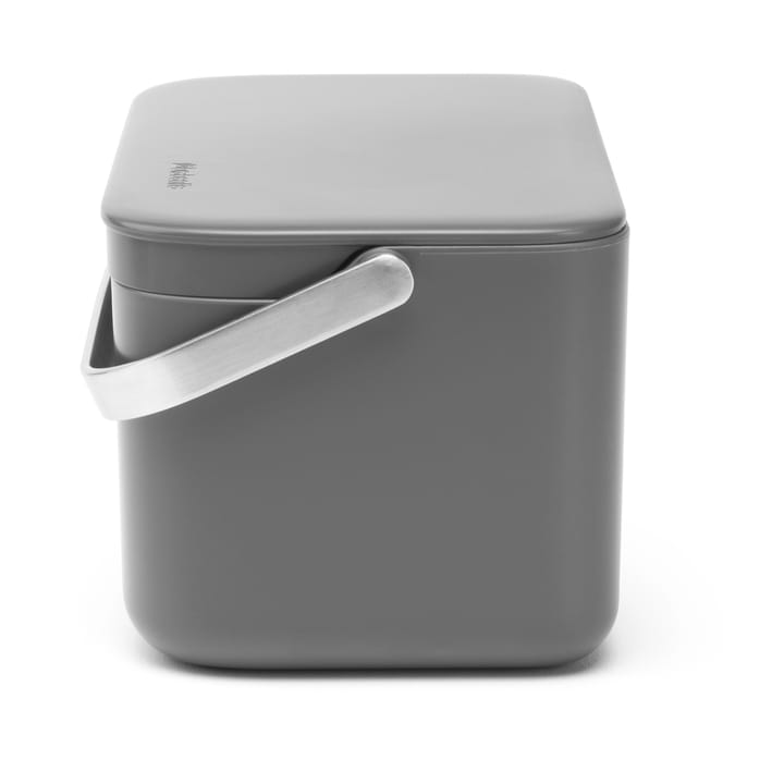 Szufelka na odpady spożywcze Sinkside 13x22 cm, Ciemnoszary Brabantia