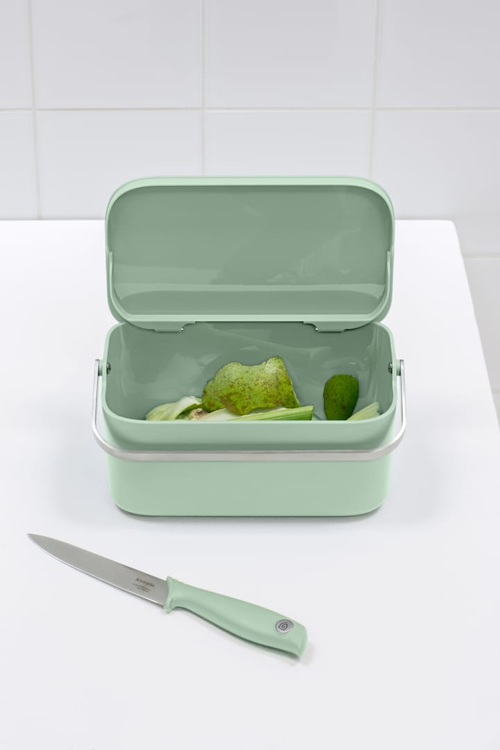 Szufelka na odpady spożywcze Sinkside 13x22 cm - Jade green - Brabantia