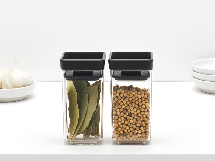 TASTY+ pojemnik, 2 szt 0,15 L, Ciemnoszary Brabantia