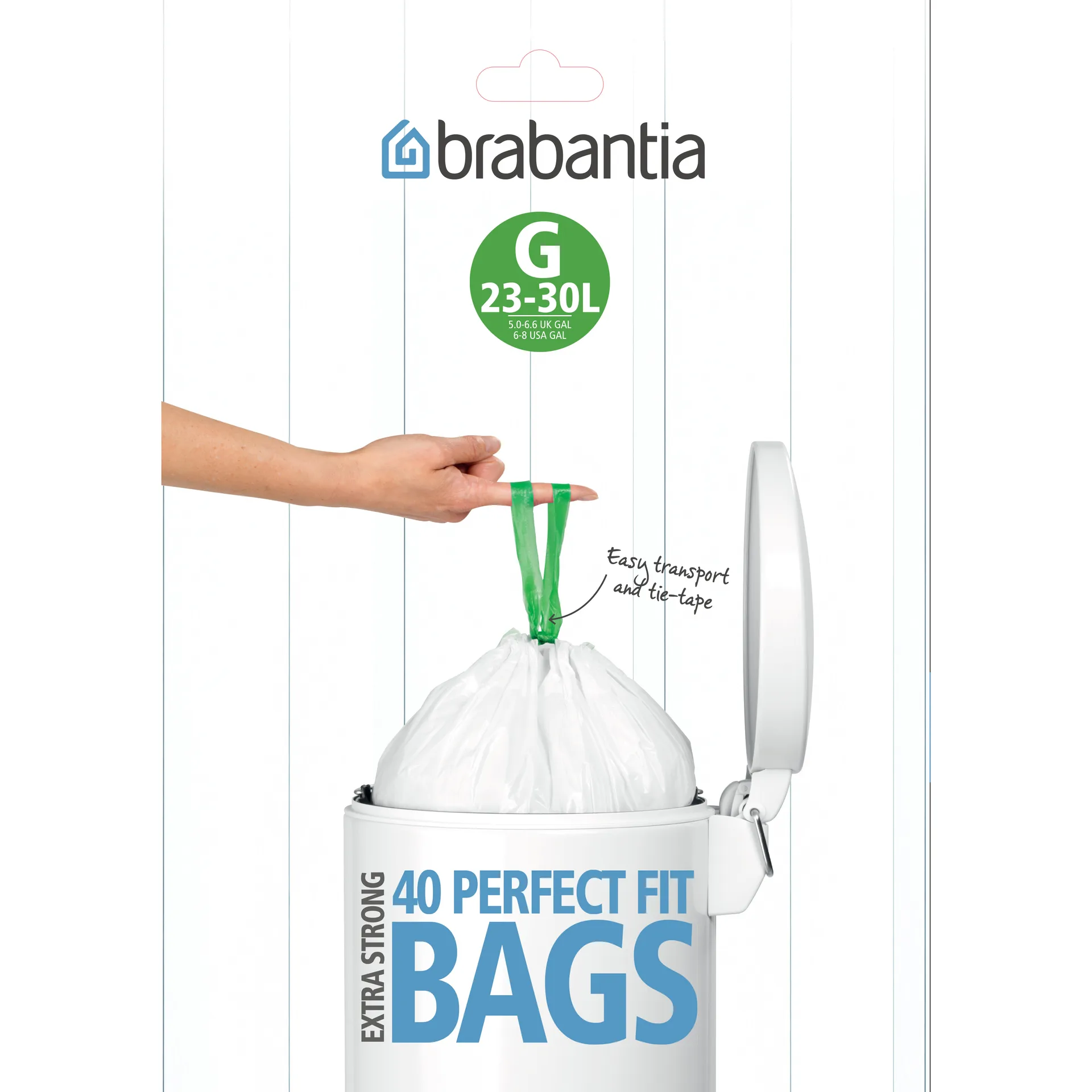 Worki na śmieci Brabantia PerfectFit, 23-30 litry Brabantia