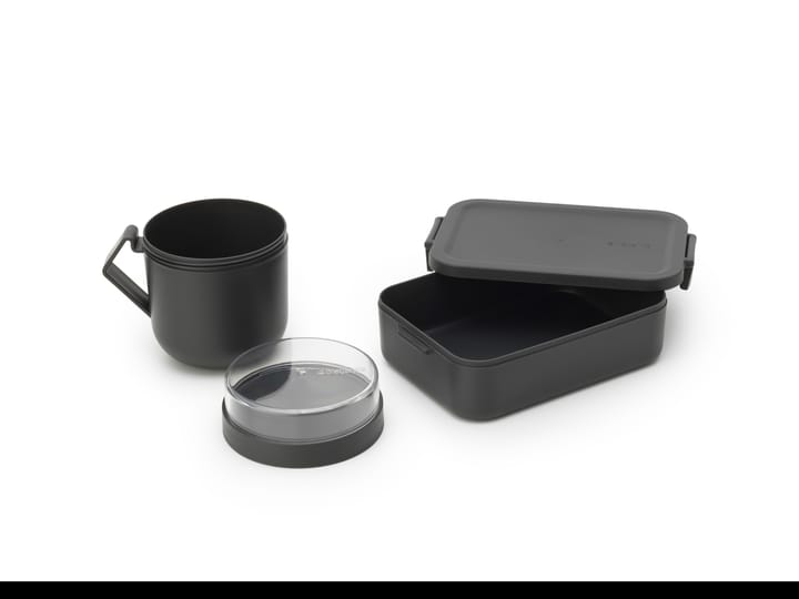 Zestaw do lunchu Make & Take, 2 elementy, Ciemnoszary Brabantia