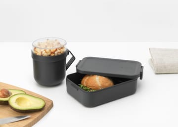 Zestaw do lunchu Make & Take, 2 elementy - Ciemnoszary - Brabantia