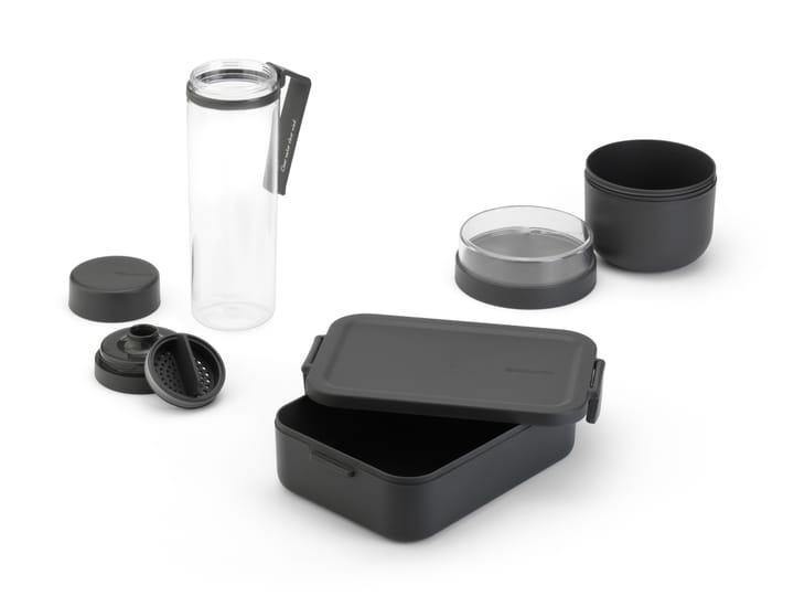 Zestaw do śniadania i lunchu Make & Take, 3 elementy, Ciemnoszary Brabantia