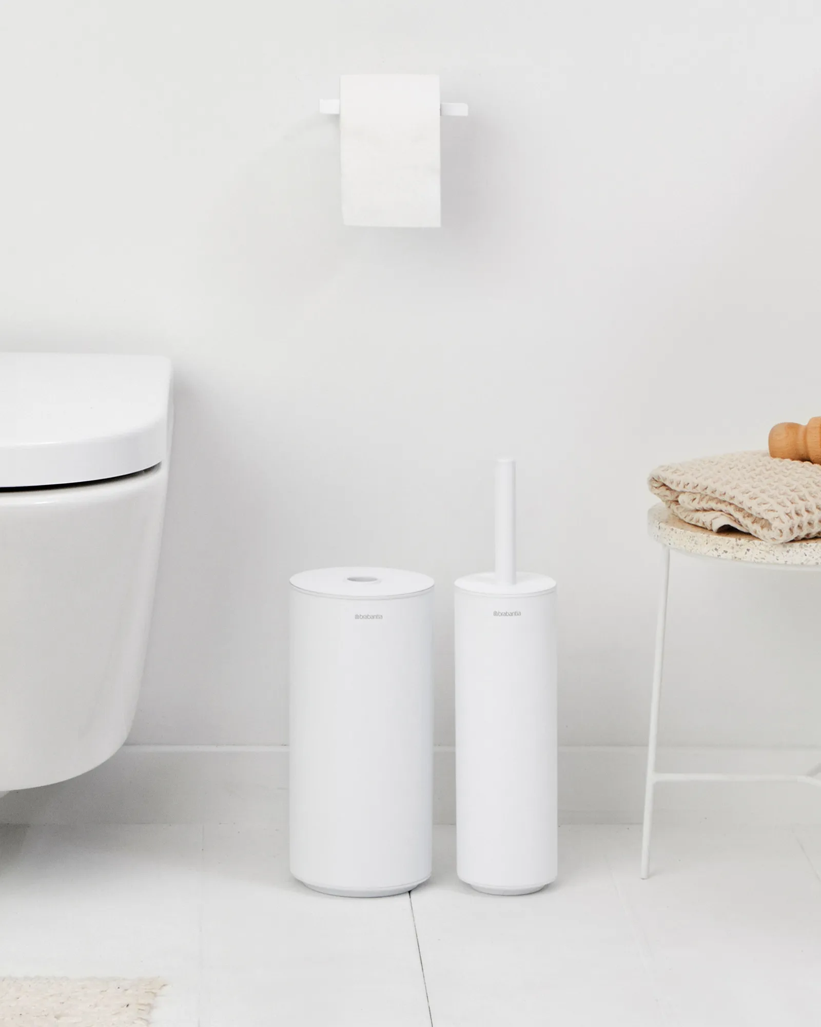 Zestaw do WC Mindset, 3 części, Mineral Fresh White Brabantia