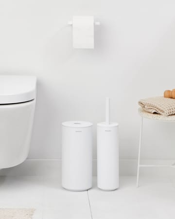 Zestaw do WC Mindset, 3 części - Mineral Fresh White - Brabantia