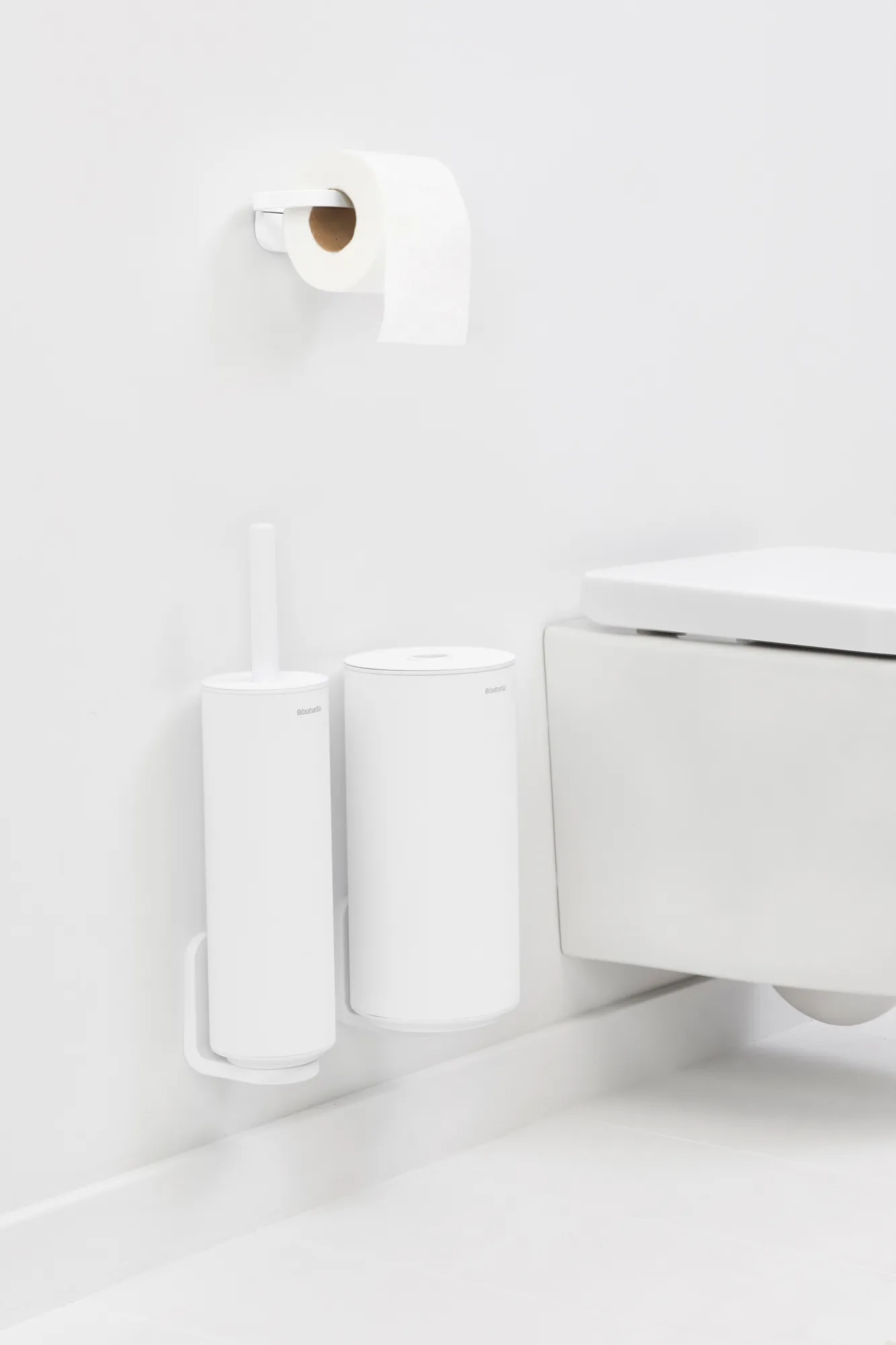 Zestaw do WC Mindset, 3 części, Mineral Fresh White Brabantia