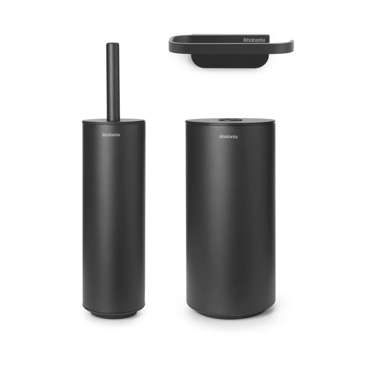 Zestaw do WC Mindset, 3 części - Mineral Infinite Grey - Brabantia
