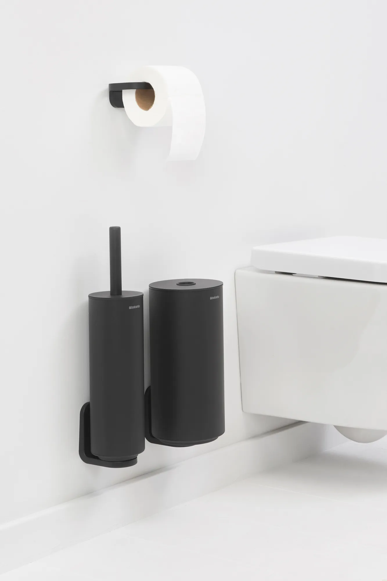 Zestaw do WC Mindset, 3 części, Mineral Infinite Grey Brabantia