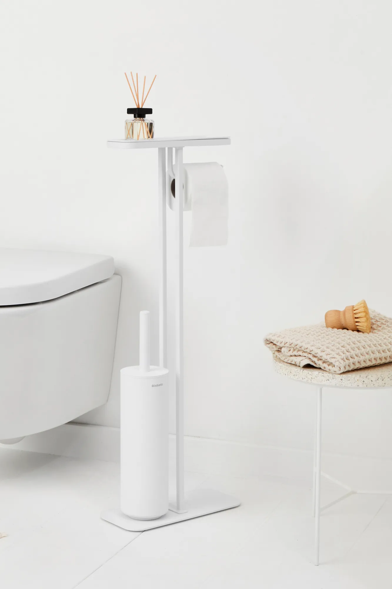 Zestaw do WC MindSet, Mineral Fresh White Brabantia