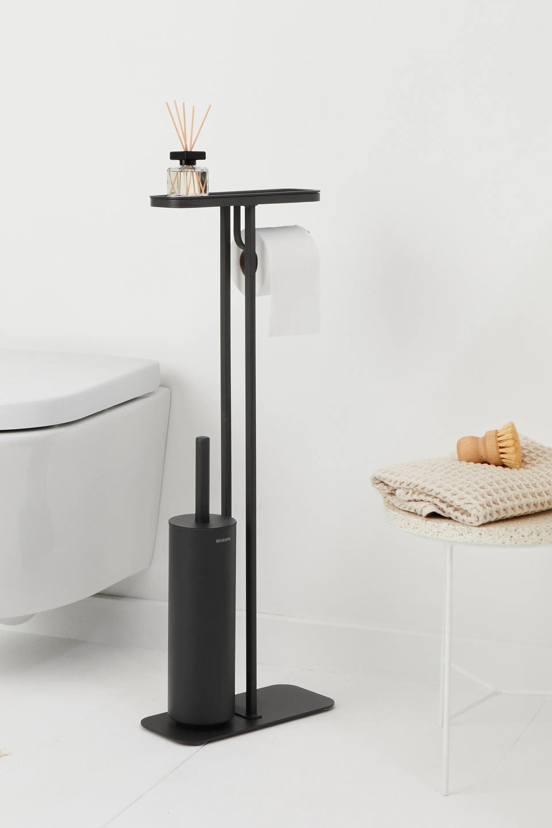 Zestaw do WC MindSet, Mineral Infinite Grey, silicone Brabantia