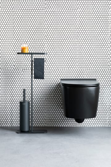 Zestaw do WC MindSet - Mineral Infinite Grey, silicone - Brabantia