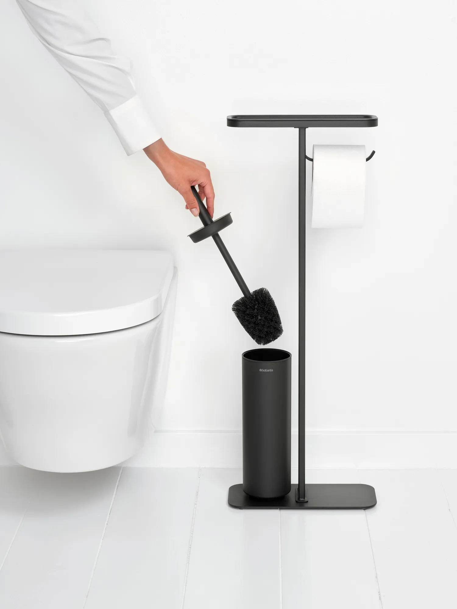 Zestaw do WC MindSet, Mineral Infinite Grey Brabantia